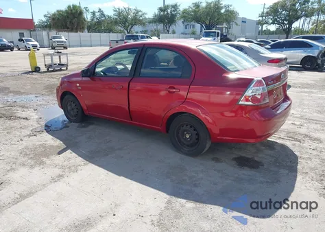 2007 Chevrolet Aveo Ls z USA, uszkodzony, nr VIN KL1TD56637B068485